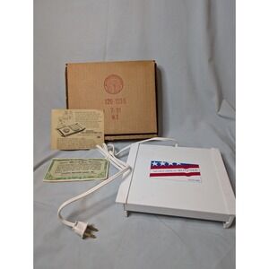 Avon Vintage Heating Plate Brand New In Box Works!